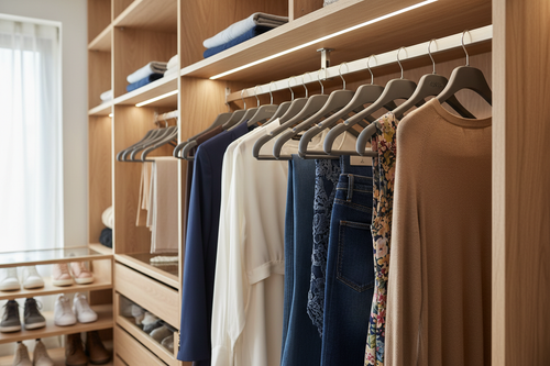  La solución inteligente para mantener tu closet organizado. Con diseño ergonómico y máxima resistencia, ofrecen el soporte perfecto para todo tipo de prendas. Ideales para optimizar espacios, prevenir arrugas y mantener tu ropa siempre lista para usar. La combinación perfecta entre funcionalidad y estilo para tu organización diaria.