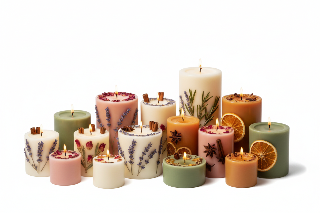 Velas aromatizantes